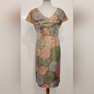 60s VINTAGE SILK HELGA DRESS